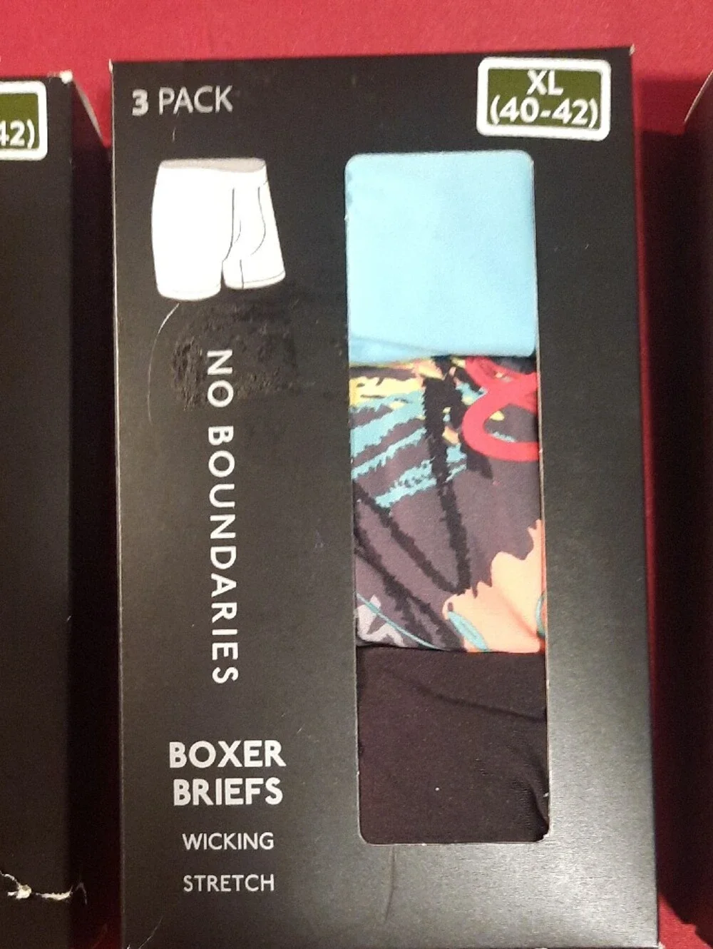 3 No Boundaries Men’s Boxer Brief 3-Pack — 9 Total Boxers
